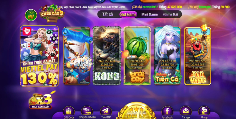 Tải app về điện thoại để tham gia mọi trò chơi