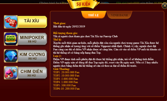 Vô số tính năng nổi bật khiến ai đến Fan888 cũng hài lòng