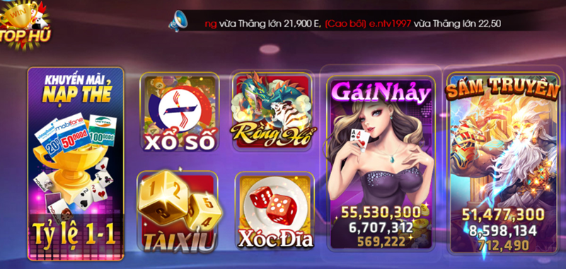 Bin68 Club Có giao diện thiết kế đơn giản, thân thiện