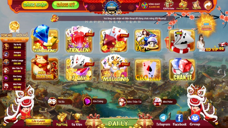 Trang game được phát triển dựa trên ứng dụng nền tảng công nghệ cao