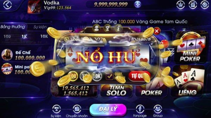 Giao diện của AOE Club mang đến những điều vô cùng độc đáo