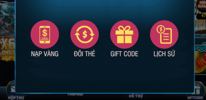 Nạp tiền để có thể vào chơi game nhanh chóng