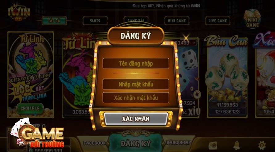 Hướng dẫn đăng ký Iwin Club