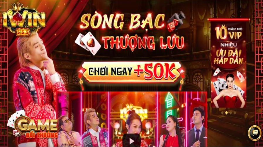 Giao diện của Iwin Club