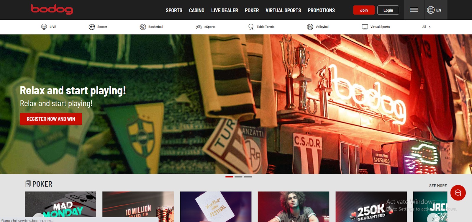 Giới thiệu về nhà cái Bodog