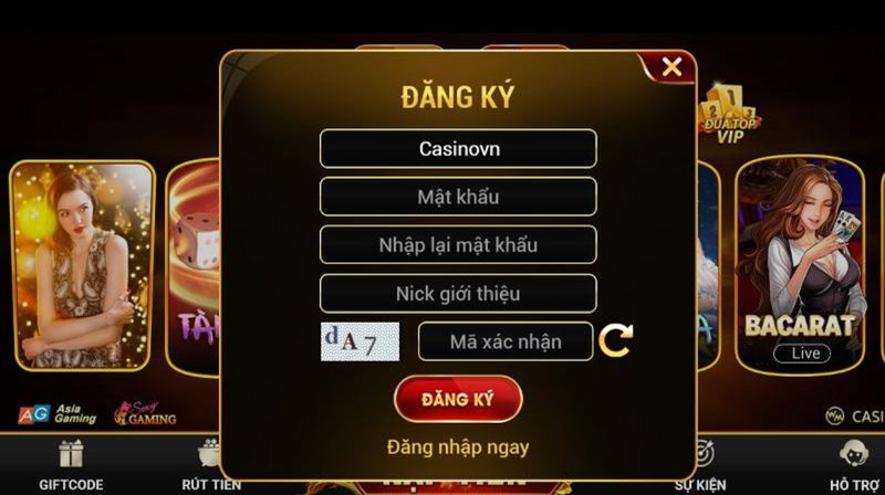 Cách đăng ký tài khoản tại game69
