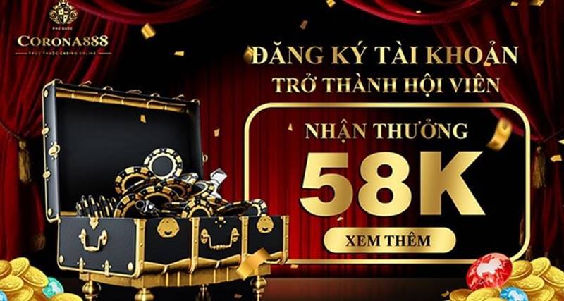 Những khuyến mãi hấp dẫn tại Corona888