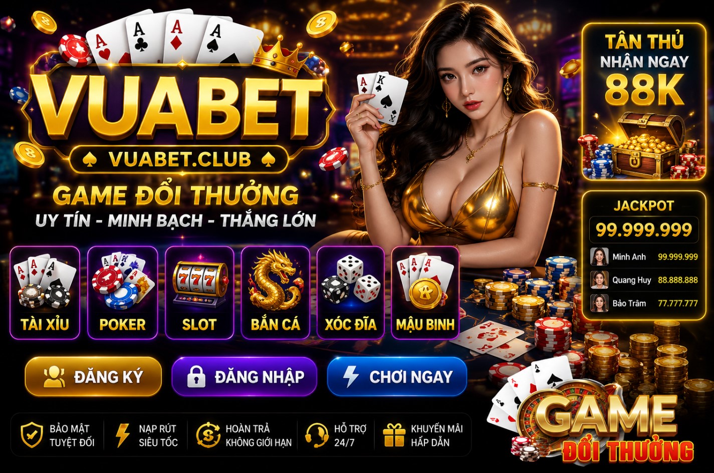 Vuabet - Thiên Đường Giải Trí Bậc Nhất Tại Châu Á