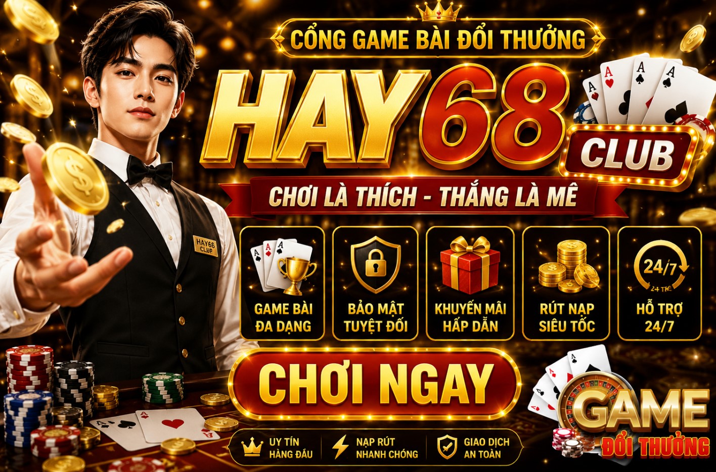 Hay68 Club – Cổng Game Bài Đổi Thưởng Được Yêu Thích 2026
