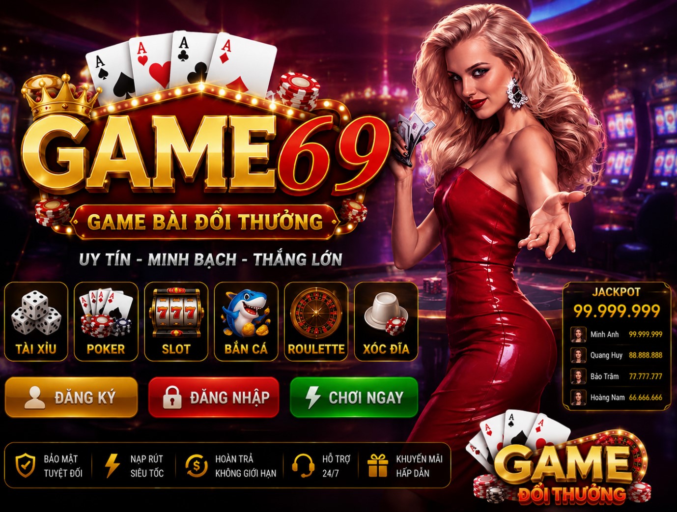 Game69 – Cổng Game Đổi Thưởng Hiện Đại Được Nhiều Người Chơi Quan Tâm