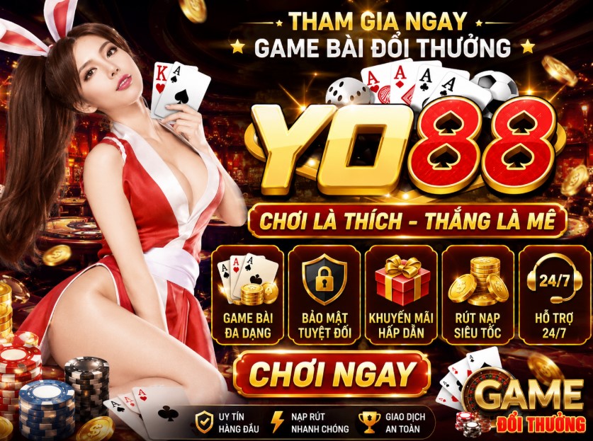 Yo88 - Game bài hỗ trợ đặt cược đa nền tảng