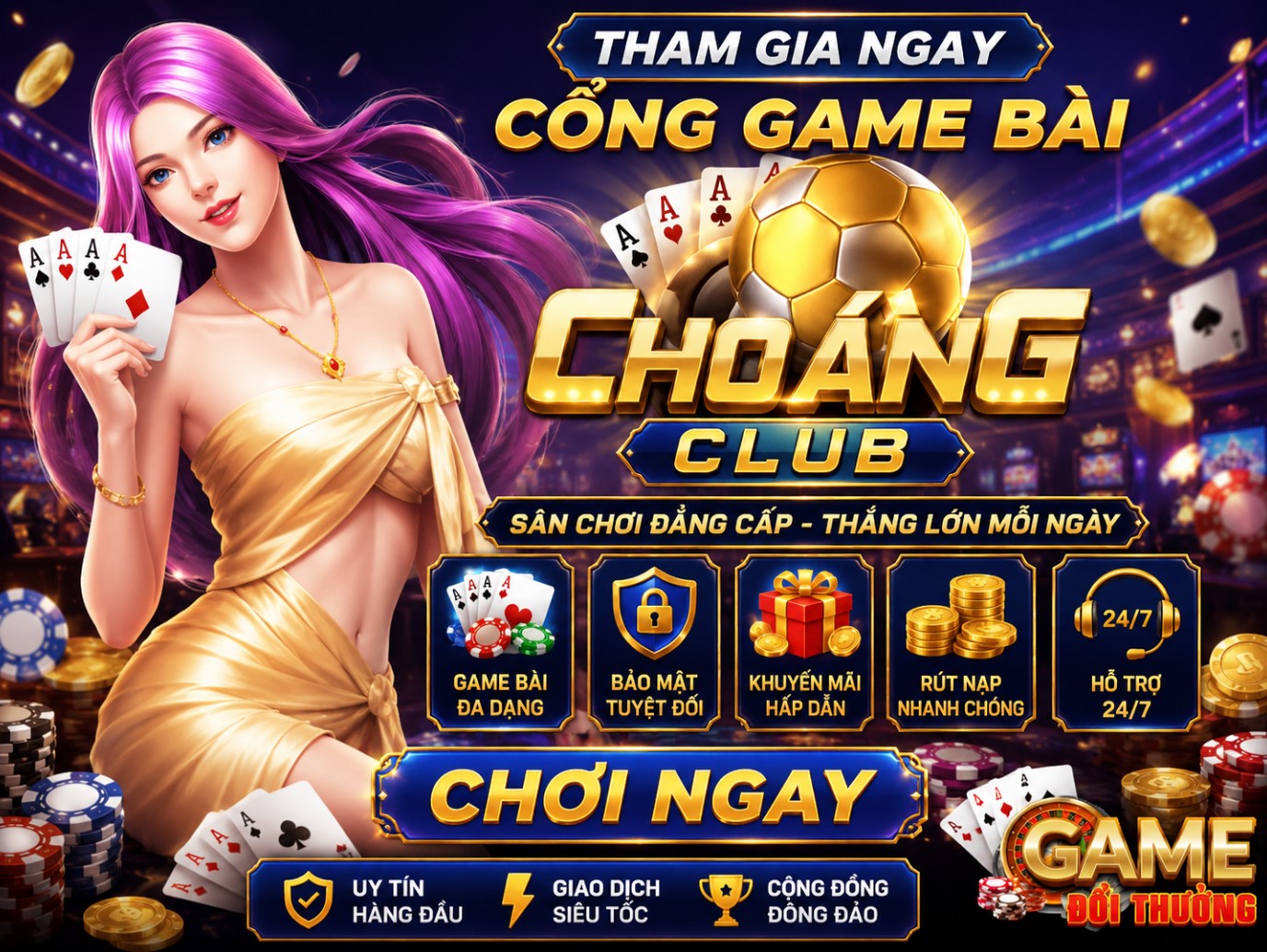 ChoangClub - Cùng tìm hiểu về cổng game đổi thưởng được yêu thích nhất 2026