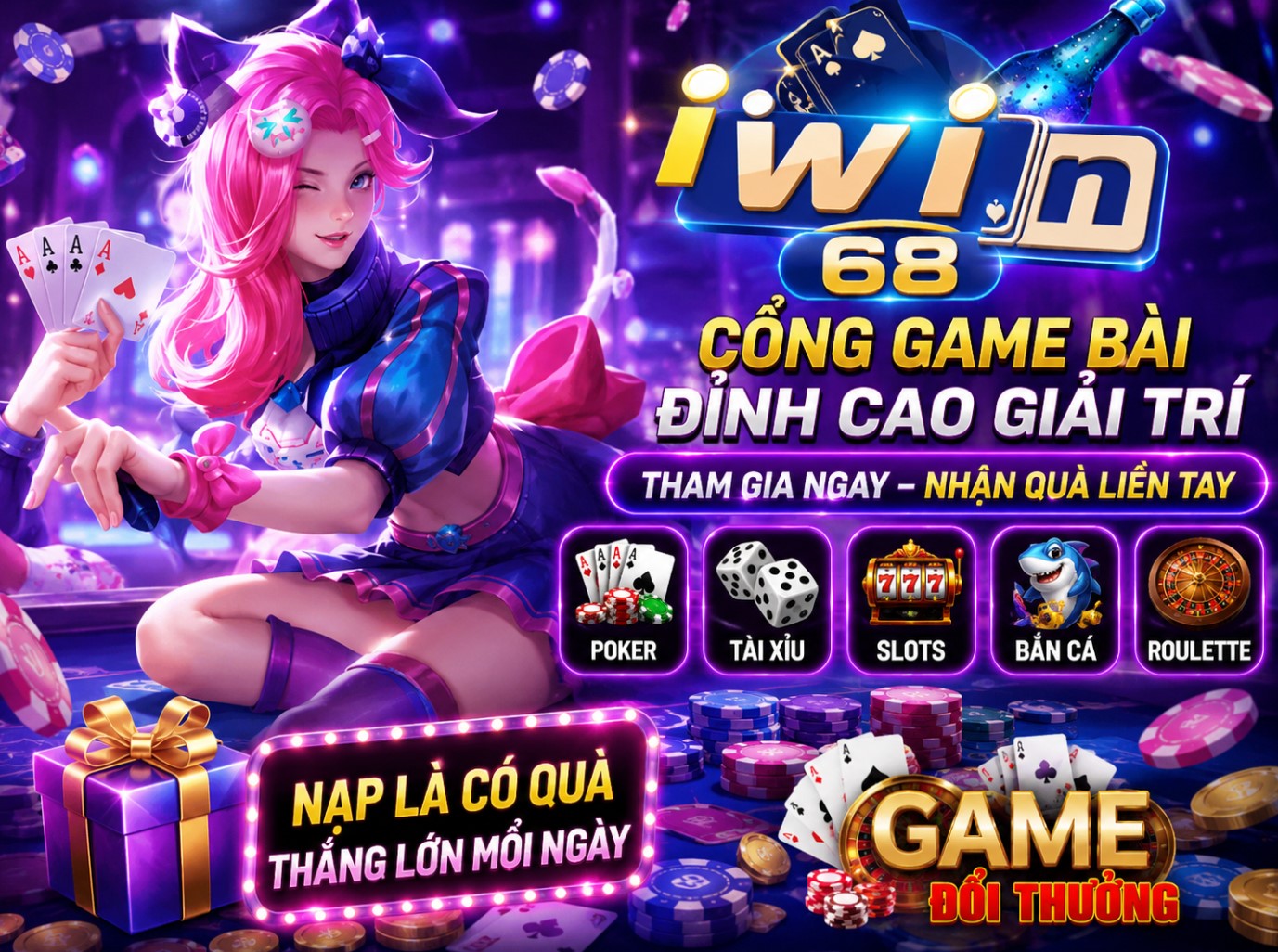 Iwin 68 – Đánh giá trải nghiệm trên nền tảng game top đầu 2026