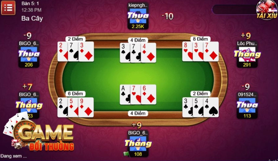 Những game bài online đổi thưởng nhiều người chơi nhất hiện nay