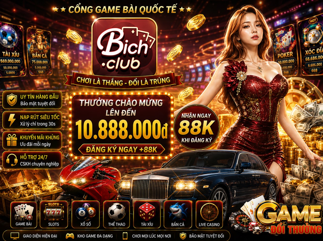Bich Club | Bich.CLub - Hướng dẫn tải Bích Club iOS/Android APK/PC chưa đầy 60s